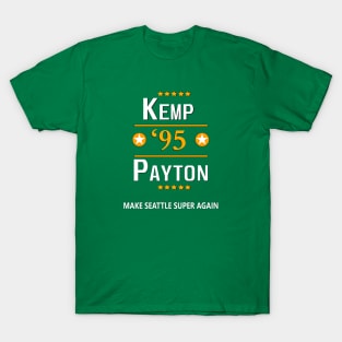 Seattle Supersonics Payton Kemp NBA Shirt Sonics Jersey Washington WA Retro T-Shirt